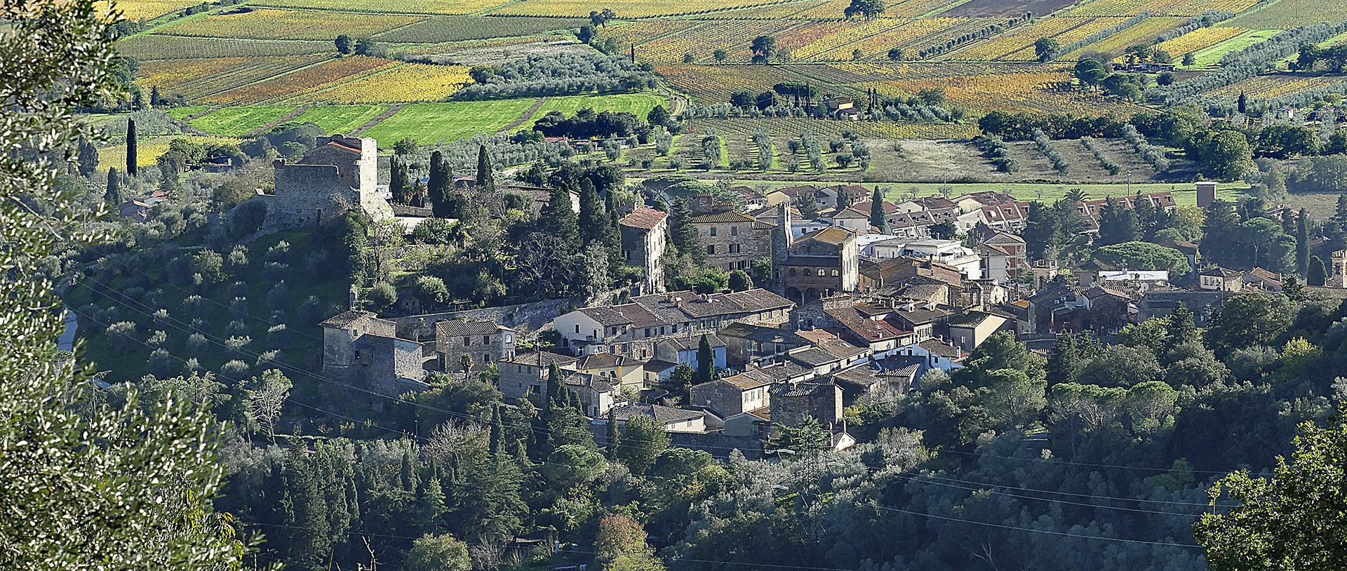 Veduta suvereto toscana